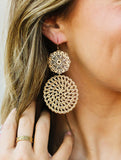 Prague Earrings Gold