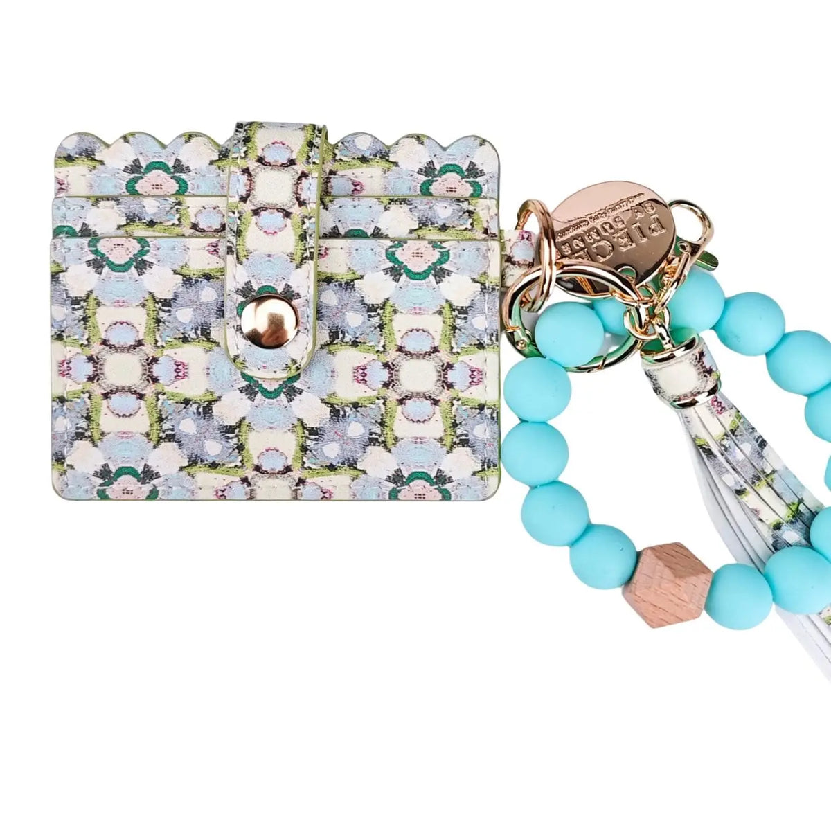 Laura Keychain Laura Park Petunia Keychain Wristlet Wallet – Expectations Too