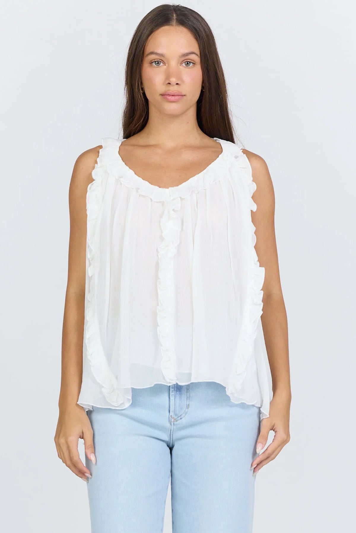 Dear John Renata Blouse White
