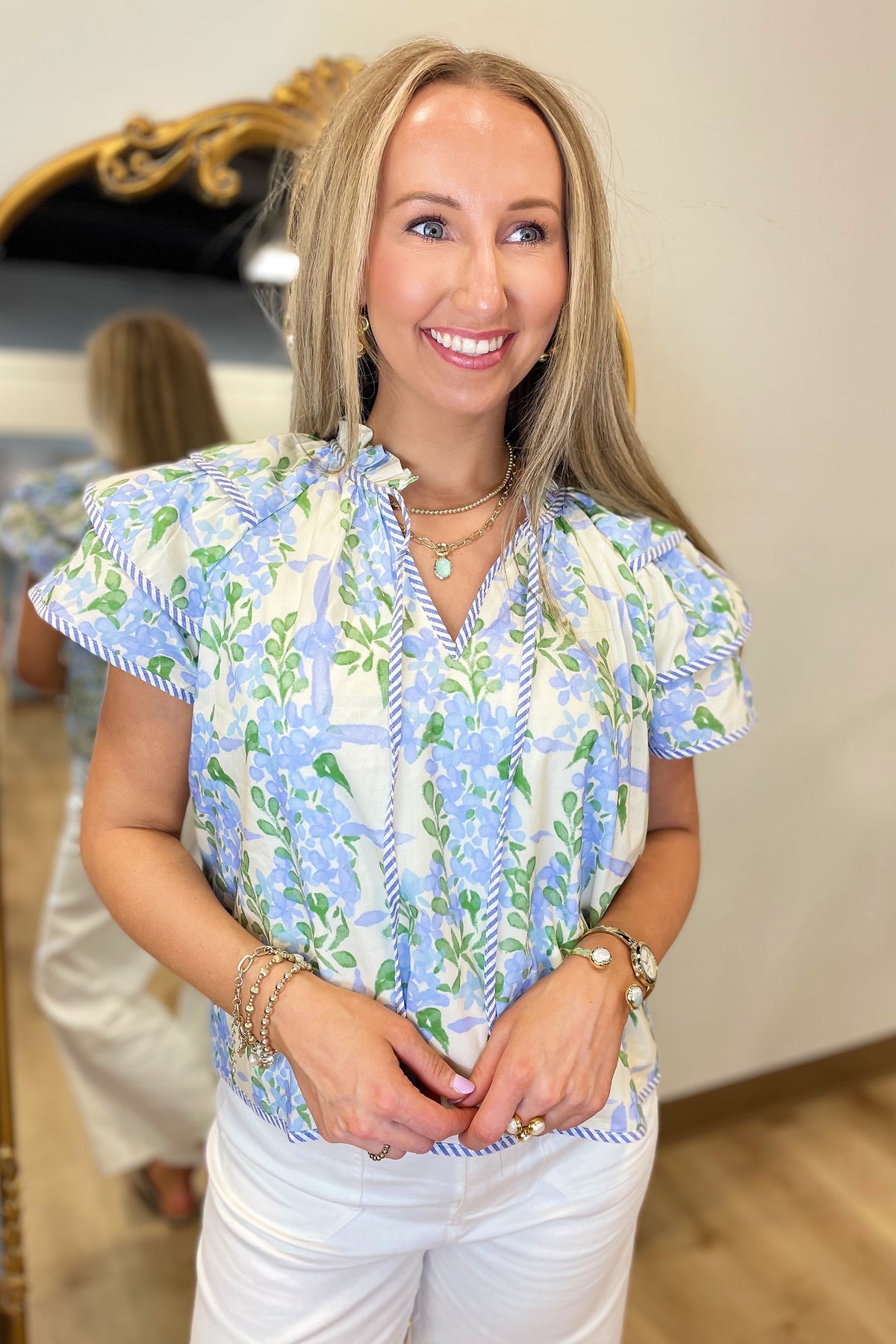 Wildflower Wave Blouse