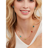 Multicolor Crystals Necklace