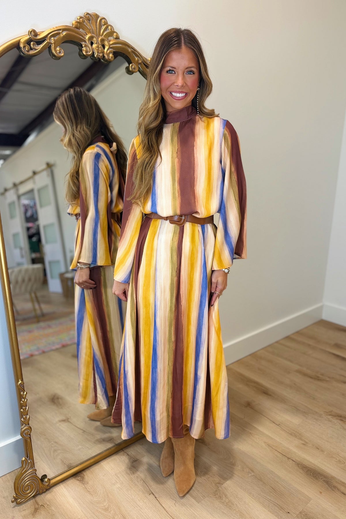 Fall Color Blast Dress