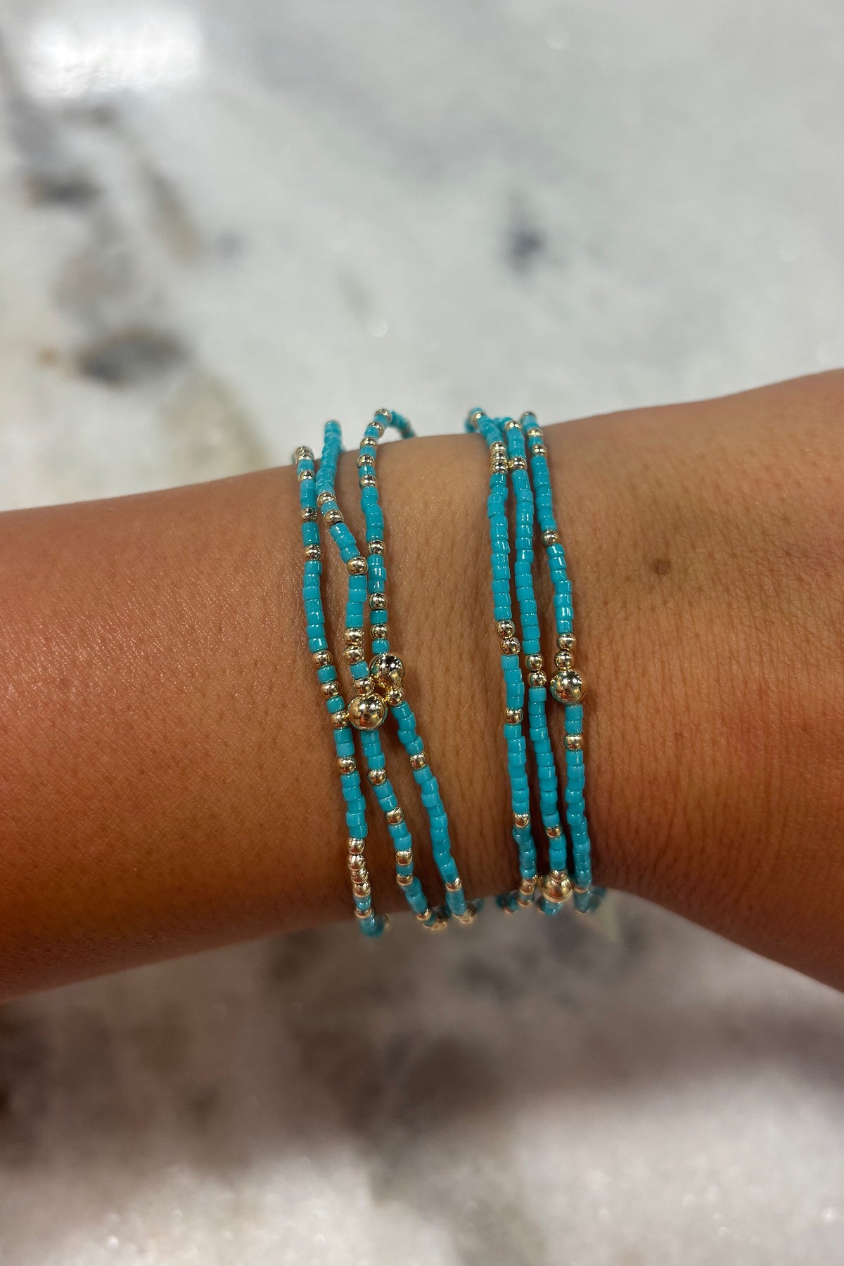 E Newton Hope Unwritten Bracelet Turquoise