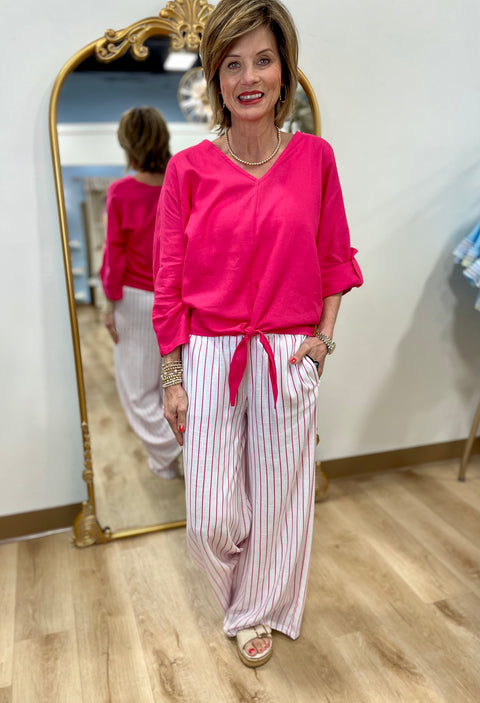 Charlie B Pull On Pant Paradise