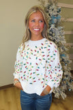 Mary Square Millie Sweatshirt LIGHTS