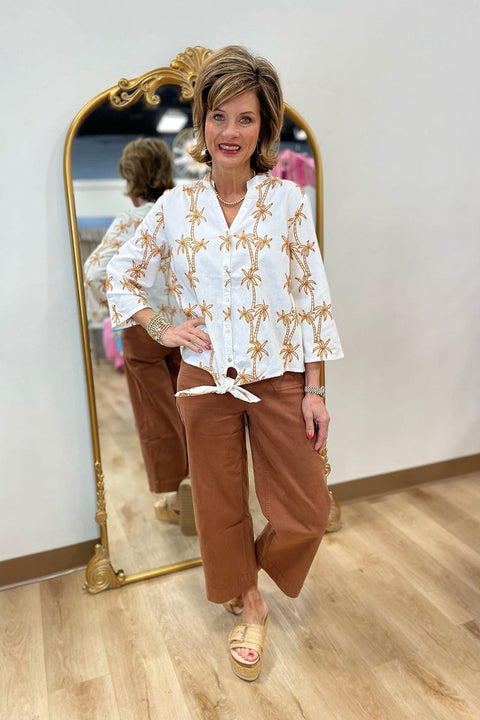 Renuar Woven Pant Coco