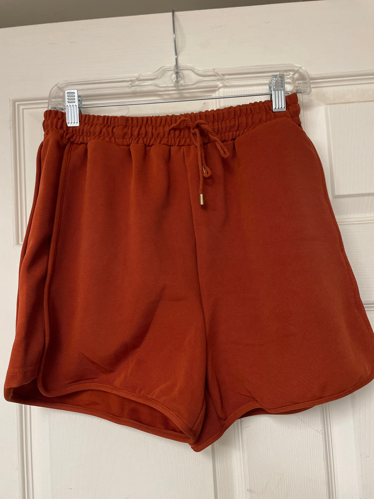 Elastic Waist Short Rust