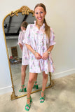 Hydrangea Bouquet Dress Pink