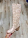 Mia Erick Distressed Boot Natural