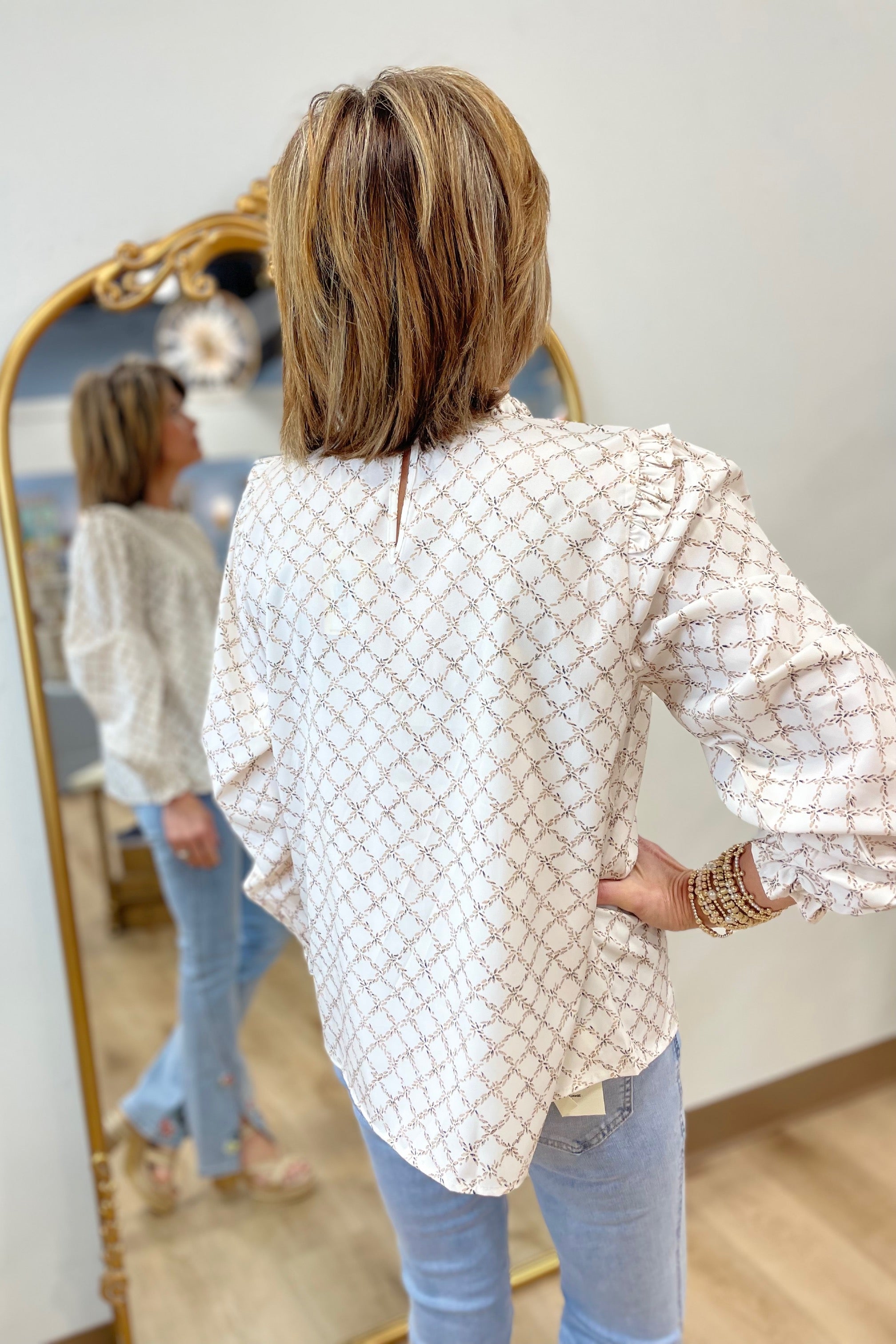 Friday Afternoon Smocked Blouse