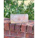 Caroline Hill Brynleigh Clutch Champagne Pop