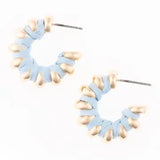 Michelle McDowell Tara Earrings Sky