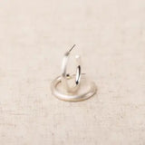 Michelle McDowell Cameron Earring Brushed Silver