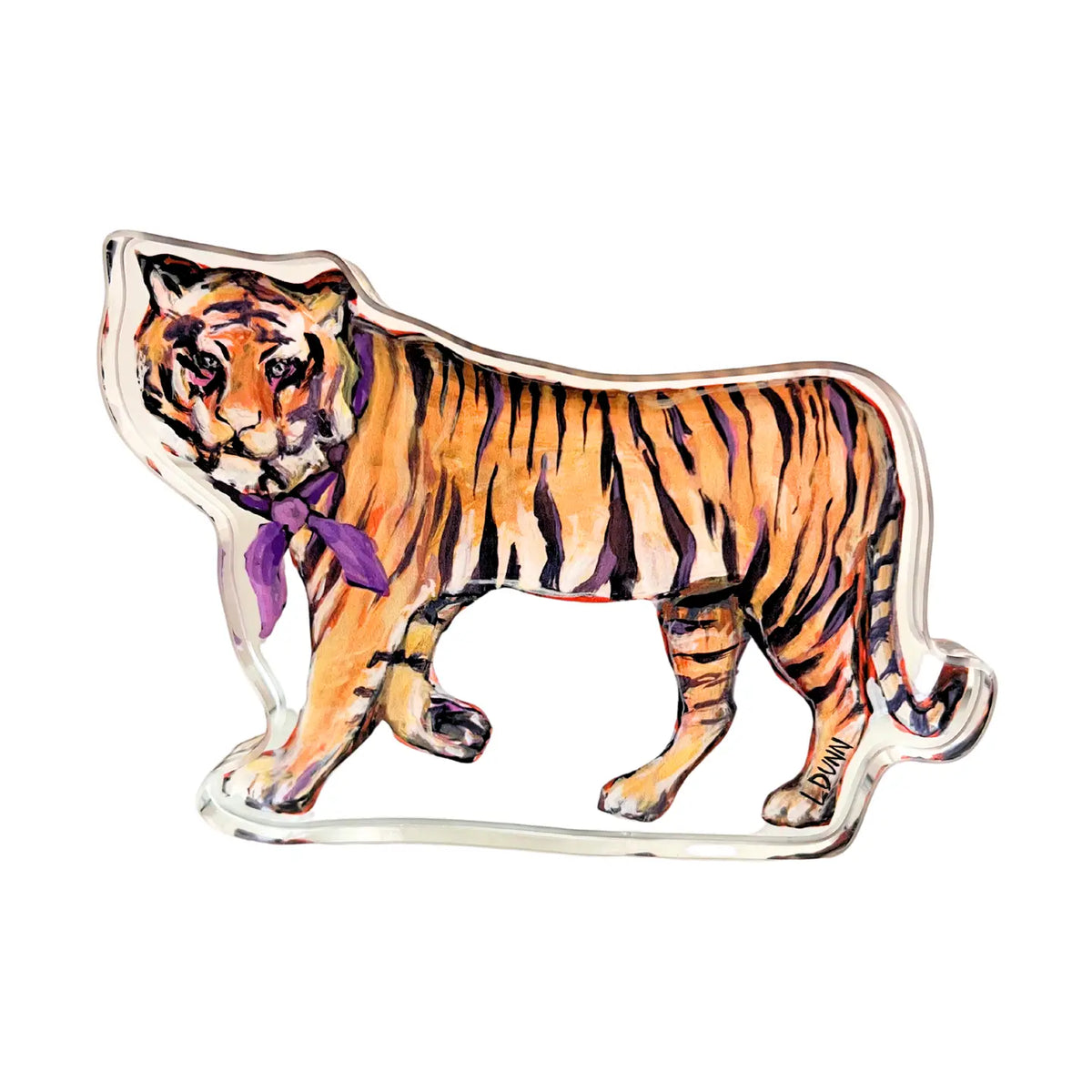 LSU  TIGER Acrylic  Lauren Dunn