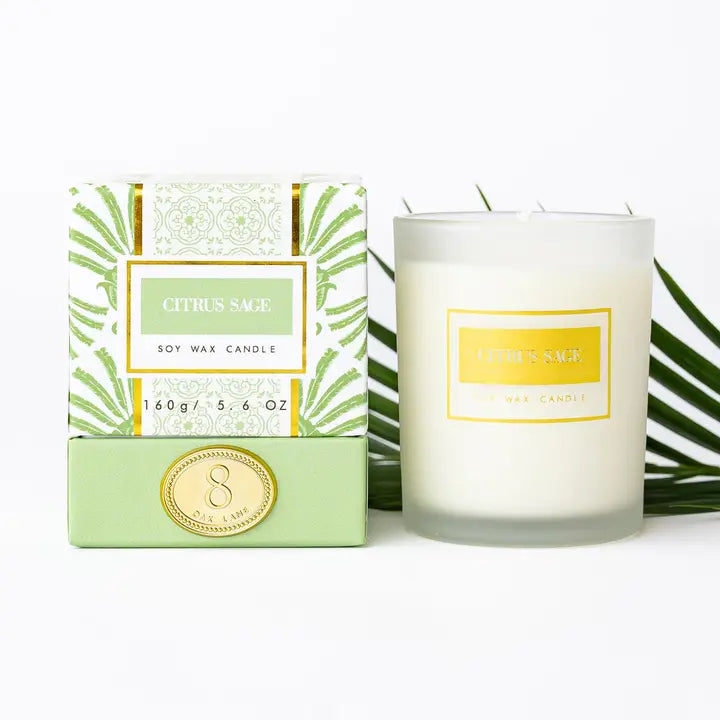 Citrus Sage Soy Candle