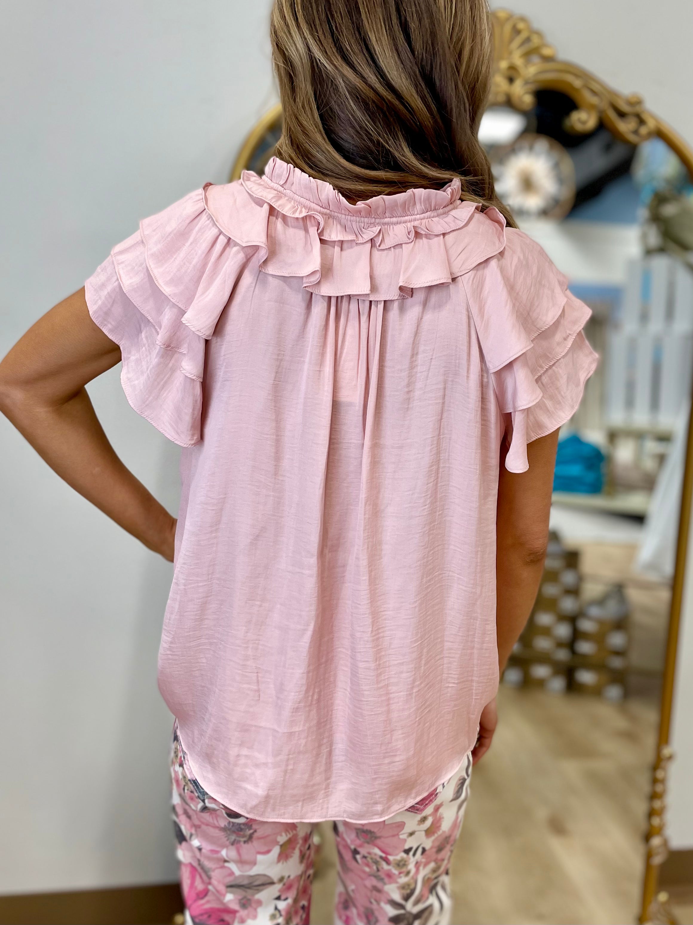 Romantic Blush Top