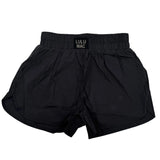 Black Lulu Mac Solid Shorts