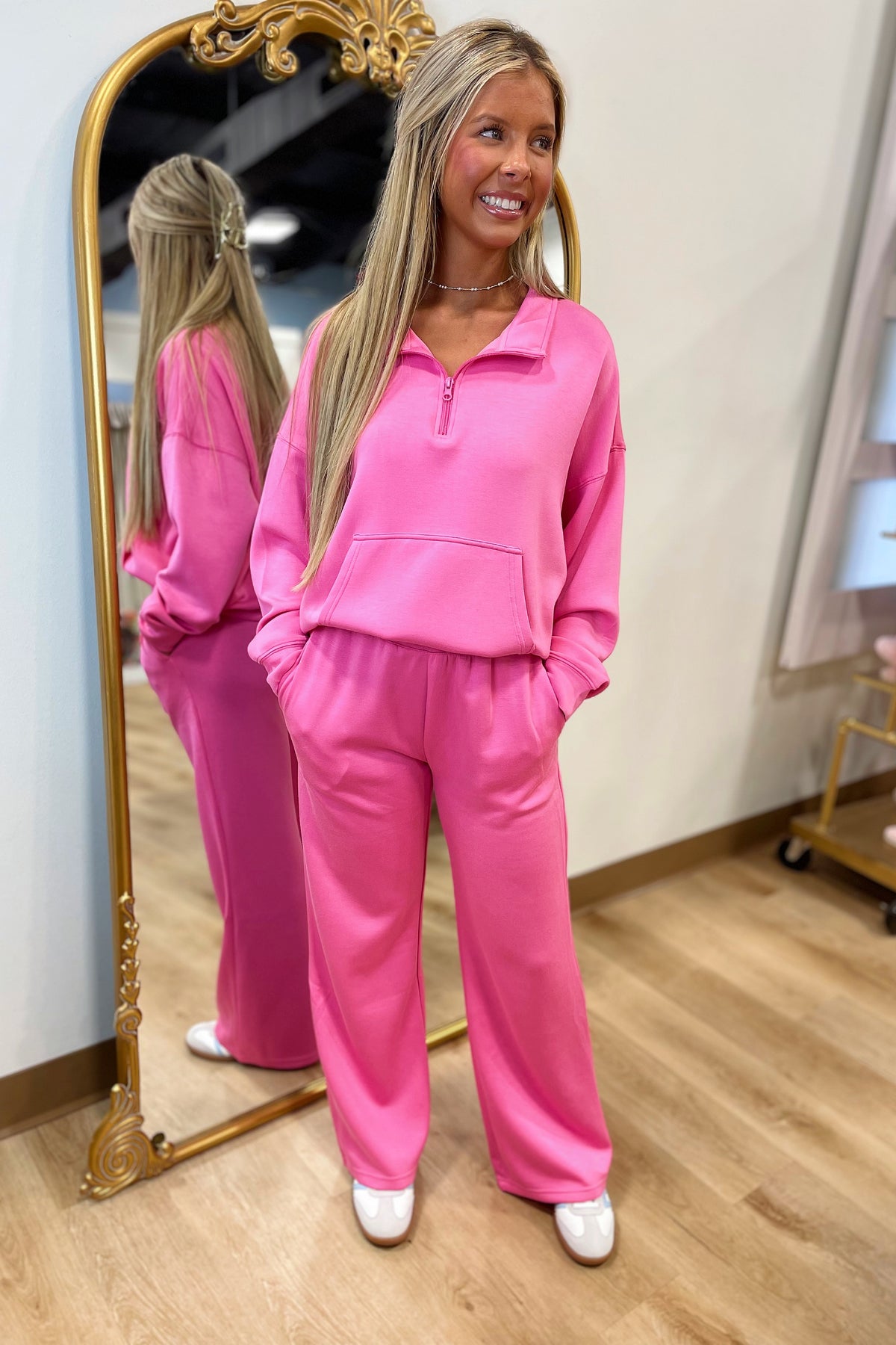 Vintage Havana Barbie Pink 2 Piece Pant Set