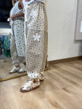 Boho Floral Patchwork Pants