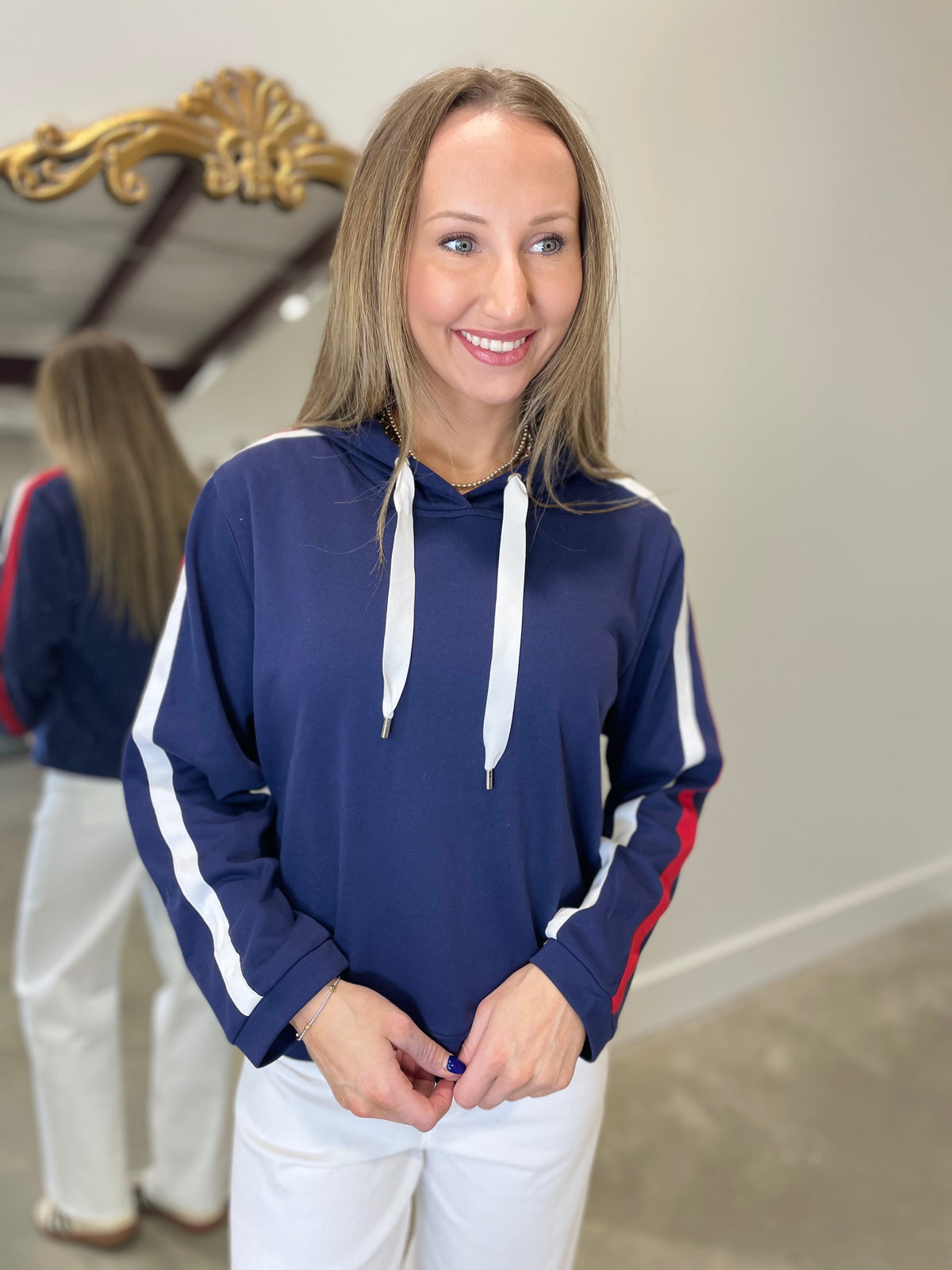 Spring Warm Up Jacket Navy