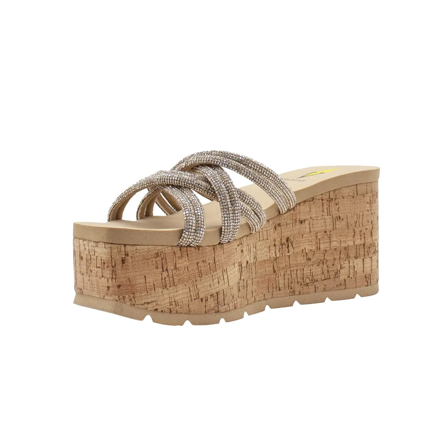 Volatile Solaris Wedge Sandal Gold