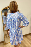 Mud Pie Pace Tunic Dress Blue