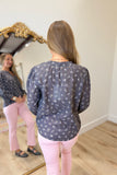 Dylan Josie Peasant Blouse Vintage Black