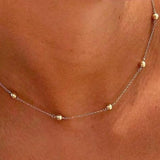 E Newton 17" Simplicity Gold Necklace Gold 4mm