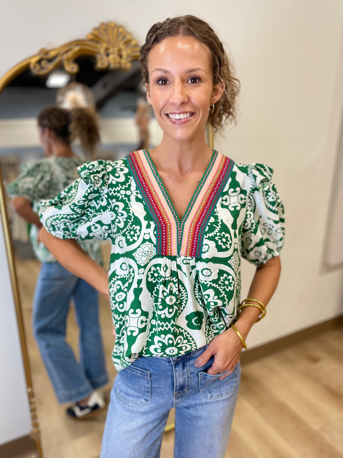 Teacher's Pet Picks Top Green