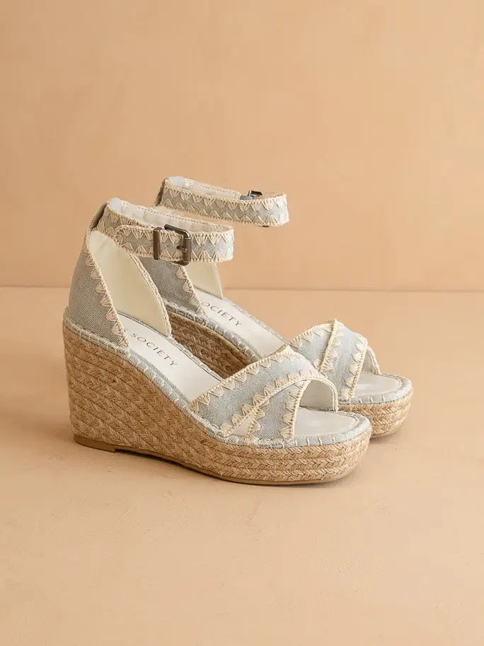 Essie Denim Wedge