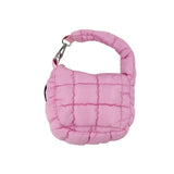 Puffer Quilted Mini Purse Pink