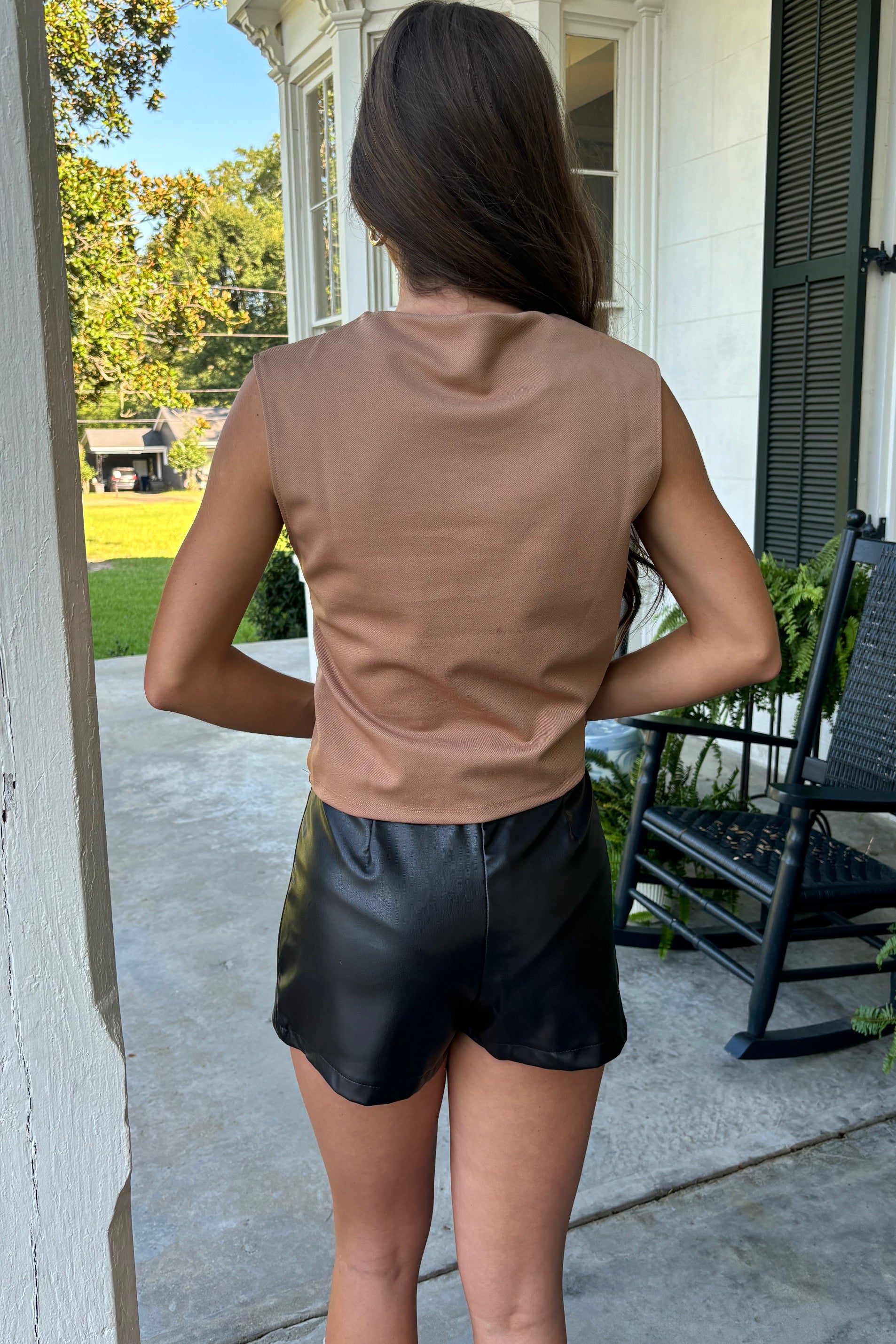 Halftime Ready Split Front Short Black