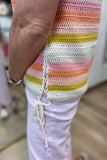 Charlie B Crochet Top Guava