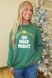 Jane Marie Oh Holy Night Sweatshirt Green