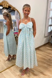 Blue Pansy Dress