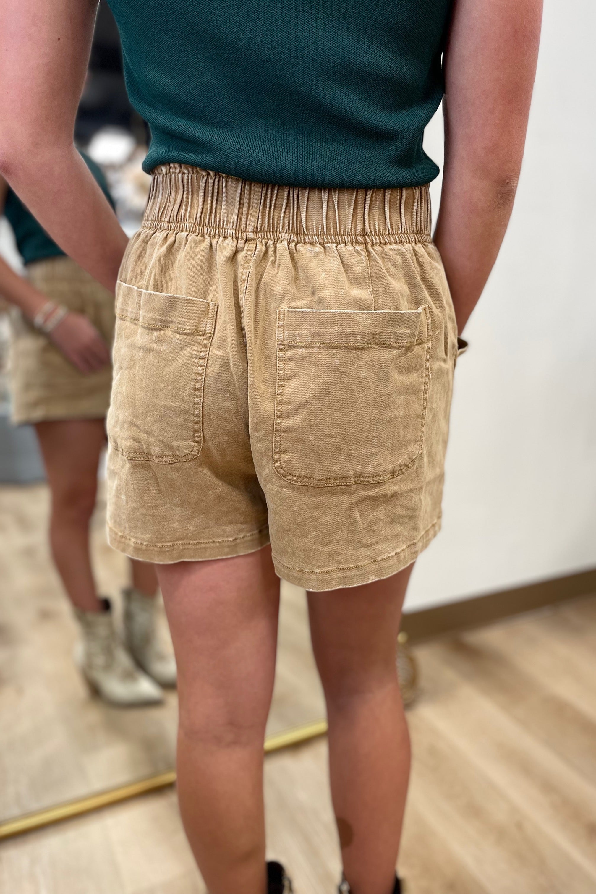 Shorts For Fall Camel