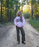 Lulu Mac Mossy Oak Sweatshirt Light Pink