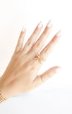 Gold Bow Ring