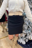 Charlie B Stretch Skort -black