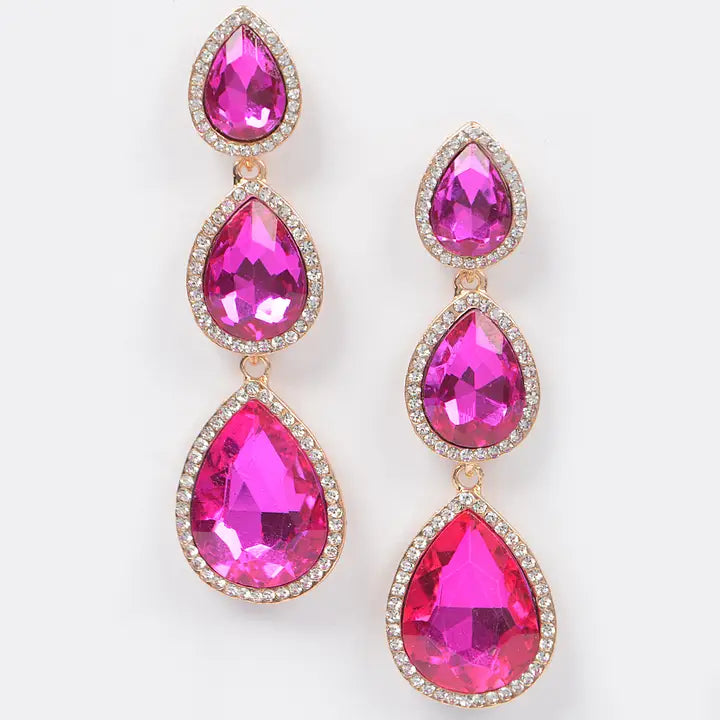Rhinestone Earrings Various