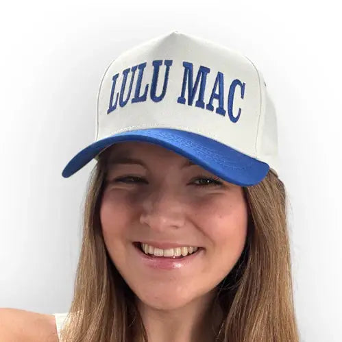 Lulu Mac Cap Royal Blue