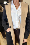 Renuar Reversible Car Coat Mocha Black
