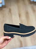 Toms Cara Loafers Black Leather