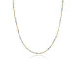 E Newton 15" Choker Hope Unwritten Gemstone Ammonite