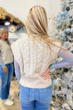 RD Style Jesabelle Sleeveless Crew Sweater Stone