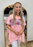 Hawaiian Getaway Top Coral