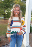 Flirting with Floral Sweater Ivory