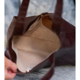 Maggie Bag Chocolate Croc