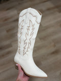 Samantha Boots Off White
