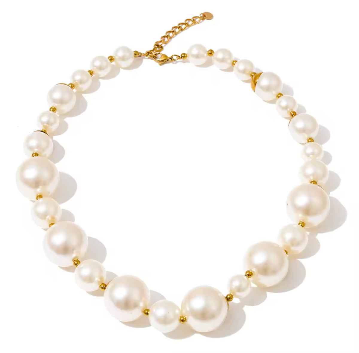Acrylic Large Bead Necklace